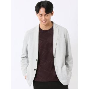 カットジャケット メンズ 軽量 速乾 ウォッシャブル メッシュ ドビー 2ボタン テーラード