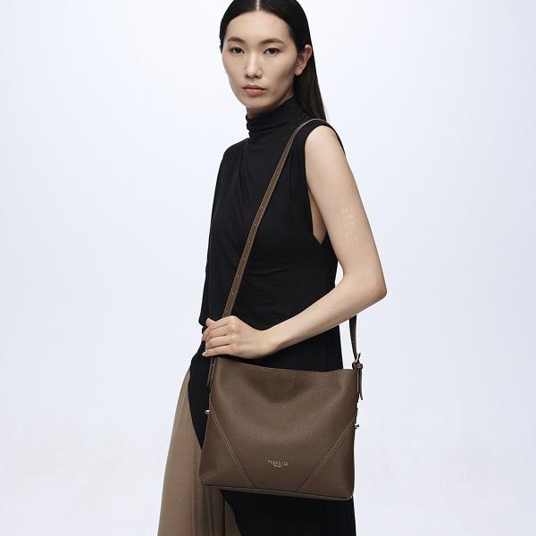 【TREASURE TOPKAPI】シュリンクレザー ワンハンドル 2WAY ミニ ショルダーバッグ
