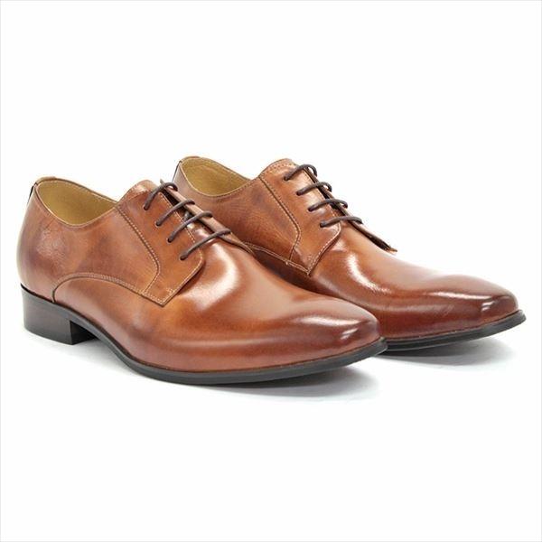 返りが良いボロネーゼ製法ビジネスシューズ( プレーントゥタイプ ）