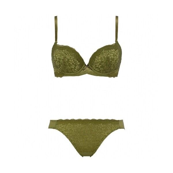 デイジーレース 1150 きゅっと寄せブラ ブラ＆ショーツセット Ｅ-Ｇカップ