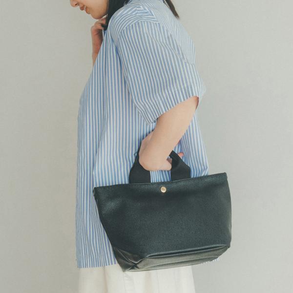 スコッチグレイン ネオレザー トートバッグ プレーン【雨 キズ にも強い】