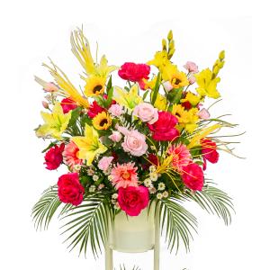 造花 祝い花 開店花 スタンド花 アレンジ 開...の詳細画像2