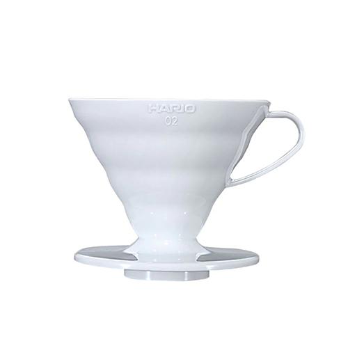 HARIO ハリオ V60透過ドリッパー 02 ホワイト PP製