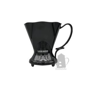 CLEVER クレバー コーヒードリッパー Lサイズ ブラック 波型｜0141coffee
