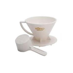 KONO 名門ドリッパー2人用 ホワイト 計量カップ付 MDN-21WH