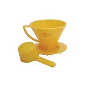 KONO 名門ドリッパー2人用 イエロー 計量カップ付 MDN-21YE