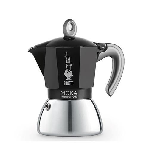 BIALETTI ビアレッティ モカ インダクション 4カップ用ブラック 6934