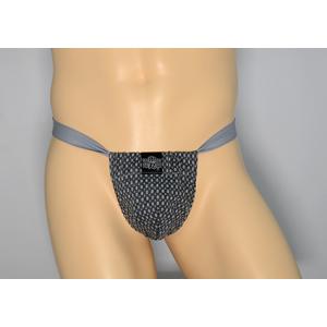 黒猫ニット　グレー　小花白　男性用下着　サポーターパンツ