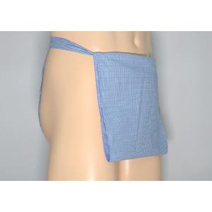 四谷越中　ギンガムチェック小　青