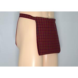 四谷越中　タータンチェック赤