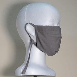 マスク　グレー　洗える布製マスク｜020
