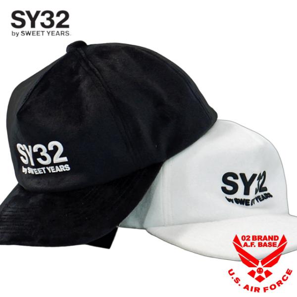 SY32 VELOUR 3 LAYER キャップ CAP ユニセックス 新作2025年モデル SWE...