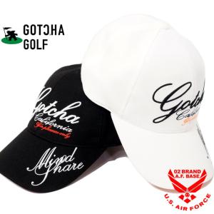 ガッチャゴルフ 撥水 ネオンロゴ刺繍 キャップ 帽子 ユニセックス 新作2024年モデル GOTCHA GOLF 241gg8701｜02brand