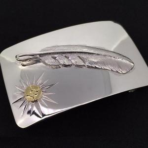 メンズファッション 財布、帽子、ファッション小物 ファーストアローズ K18付 カラ草彫りバックル BK-008 :fa-bk-008 メンズファッション 財布、帽子、ファッション小物 ファーストアローズ K18付 カラ草彫りバックル BK-008 :fa-bk-008