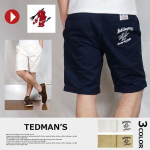 TEDMAN（テッドマン） DEVIL 5号 LUCKY RED DEVIL刺繍 防縮加工ノン