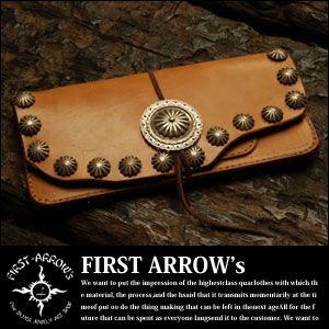 ポイント2倍!! ファーストアローズ コンチョL＋コンチョ(S)14個付 ブッテーロレザーロングウォ...