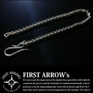 ファーストアローズ　ウォレットチェーン　ネックレスチェーン FIRST ARROW's ポイント2倍!! ファーストアローズ 4φカラ草彫り