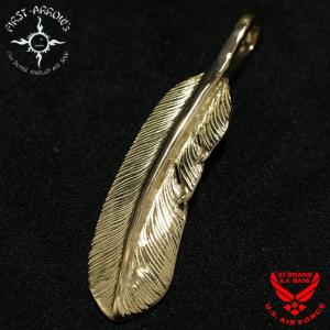 FIRST ARROW's ファーストアローズ K18付 平打12mm カラ草彫り