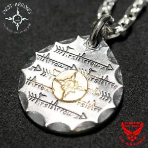 FIRST ARROW's（ファーストアローズ） K18付 フェザー(L) ペンダント