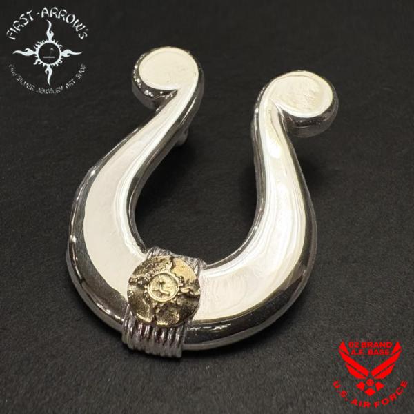 ポイント2倍!!ファーストアローズ K18付 Horseshoe Lサイズ ペンダントトップ FIR...