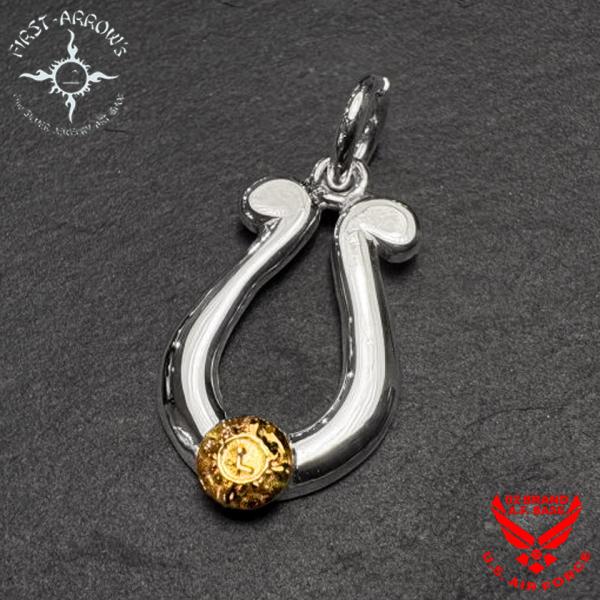 ポイント2倍!!ファーストアローズ K18付 Horseshoe Mサイズ ペンダントトップ FIR...