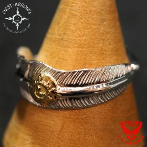 FIRST ARROW's（ファーストアローズ） K18ハートフェザー付 フェザー(L