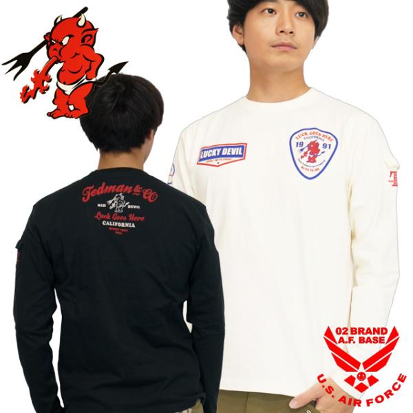 テッドマン スタンダードテッド 長袖Tシャツ ロンTee メンズ 新作2025年モデル TEDMAN...