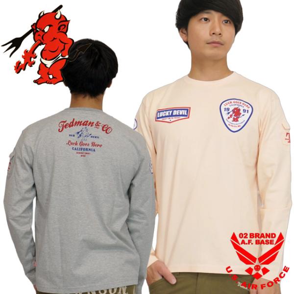 テッドマン スタンダードテッド 長袖Tシャツ ロンTee メンズ 新作2025年モデル TEDMAN...