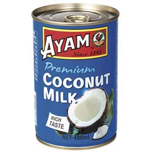 AYAM アヤム ココナッツミルク プレミアム 400ml 添加物不使用 | 中鎖脂肪酸 15.9% | ハラル認証取得の商品画像