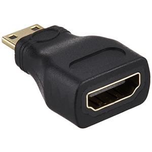 エレコム HDMI メス Mini HDMI オス 変換アダプタ ブラック ADHDAC3BKの商品画像