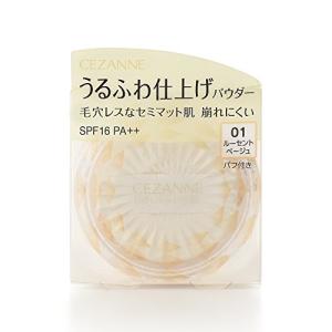 セザンヌ うるふわ仕上げパウダー 01 ルーセントベージュ 5gの商品画像