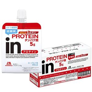 inゼリー プロテイン5g ヨーグルト味 180g×6個 プロテイン タンパク質 低糖質 脂質ゼロ ホエイプロテイン 10秒チャージ ホエイの商品画像