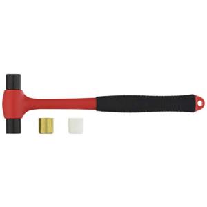 アネックス ANEX ハンマー 中型 ヘッド交換タイプ 専用ヘッド4種付 265mm No.9008の商品画像