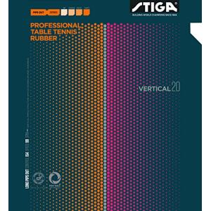 STIGA スティガ 卓球 ラバー 粒高ラバー バーティカル 20 レッド OX スポンジ無し 1710200501の商品画像
