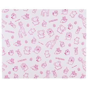 貝印 KAI ワックス ペーパー 30枚 入 ラッピング デコレーション たべっ子どうぶつ ピンク 日本製 DL8106の商品画像