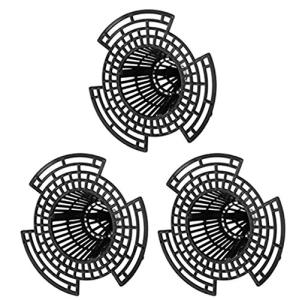 セフティー3 山型鉢底網 3枚入り 中 底部75×山部55mmの商品画像