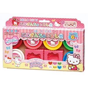 ハローキティこむぎんちょ＆押し型 6色セット KT-KGN6ZF 銀鳥産業 - 最