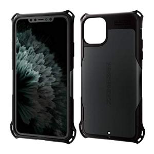 エレコム iPhone 11 Pro Max ケース ZEROSHOCK 耐衝撃 [落下時の衝撃から本体を衝撃吸収構造 (衝撃吸収フィルム付)]の商品画像