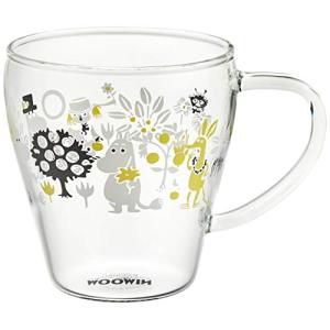 山加商店 MOOMIN (ムーミン) 耐熱ガラス マグカップ 大きい 330ml ムーミン グッズ コーヒーカップ 紅茶 カップ ティーカップの商品画像