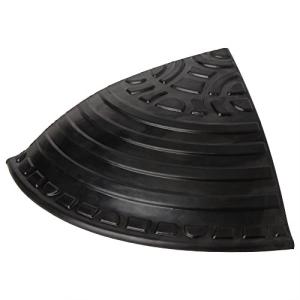 アイリスオーヤマ 段差 スロープ プレート コーナー用 段差 15cm GDP15C ゴム製 ブラックの商品画像