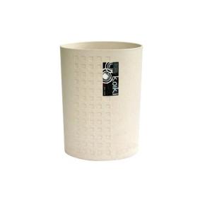 八幡化成 ダストボックス way-be Koiki modern (コイキ モダン) 丸型小 4.5L ホワイトの商品画像