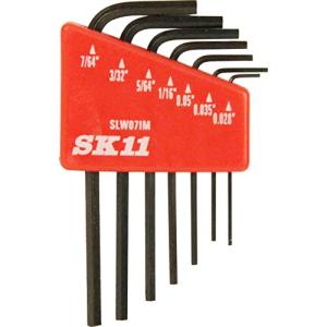 SK11 マイクロ六角棒レンチセット 7本組 インチサイズ SLW07IMの商品画像