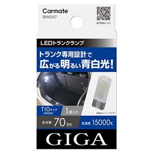 カーメイト 車用 LED トランク 専用 GIGA トランクランプ R70T 15000K 青白光 BW257の商品画像