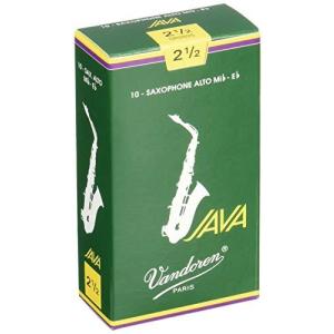 バンドーレン アルトサクソフォンリード ジャバ (JAVA) 硬さ:2-1/2 (10