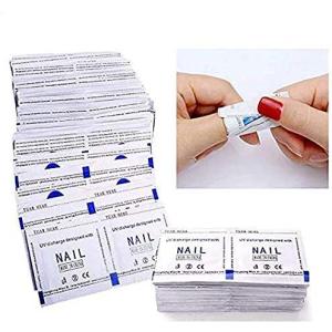 Chimoto 簡単ジェルネイルリムーバー 100pcs ジェルネイルオフコットンGelnail remover