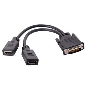 CableDeconn DMS 59ピン to 2 HDMI ディスプレイ分配機 HDMI 分配器 HDMI分岐ケーブル DMS 59P ディスプレイの商品画像