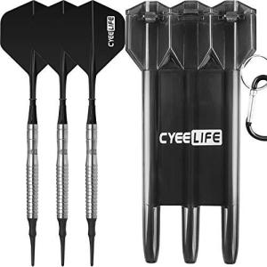CyeeLife 90% 16g タングステンの専門ダーツ+ダーツケース+6