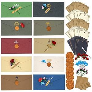 レターセット 封筒30枚 便箋40枚 30種類の封筒飾り