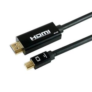 ホーリック Mini Displayport→HDMI変換ケーブル 3m Mini Displayport to HDMI MDPHD30-177BKの商品画像