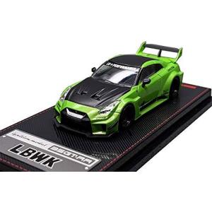 ignition model 1/64 LB-Silhouette WORKS GT ニッサン 35GT-RR Green Metallic 完成品の商品画像